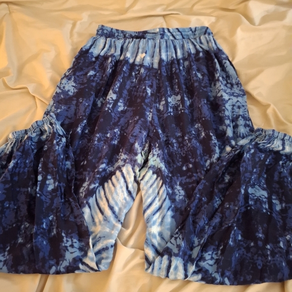 Island Beach Women's Blue Tie-Dye Joggers - Picture 6 of 7